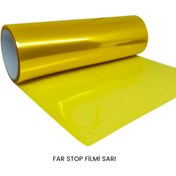 Resim VİTEKSA FOLYO FAR STOP FİLMİ 30 CM. X 10 MT. SARI 