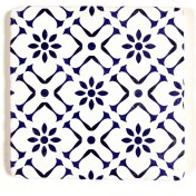 Resim Şeker Portakalım Dekoratif Figürlü Doğal Taş Gider Kapağı Banyo Süsü Tekli 10 x 10 cm 