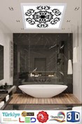 Resim Gökyüzü Panel Home Chandelier Led Lamps Bath Decor 54w Beyaz Işık 60cm X 60cm 