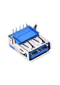 Resim Usb 3.0 Dişi Konnektör 9 Pin Pcb Şase Dişi Usb Soket 