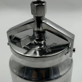 Resim Bh Boya Tabancası Alttan Depo Haznesi Alüminyum 1000ML 