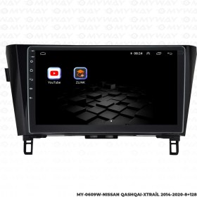 Resim Nissan Qashqai Android Multimedya Carplay Navigasyon Ekran - 8gb RAM+128 GB HDD - Myway 
