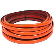 Resim Trend Garaj Oranj Fosforlu Yapışkanlı Nikelaj Tampon Panjur Şeridi 9 mm 5 Metre 