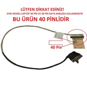 Resim Toshiba Uyumlu Satellite S50-B-123. S50-B-12Z Data Flex Kablo 40Pin 