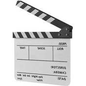 Resim Aitong Profesyonel Akrilik Klapboard Beyaz Tahta Tv Film Yönetmen Kesim Aksiyon Sahnesi Klap Tahtası Seti Marker Kalem Silgi 