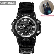 Resim Hanyang Gül Açık Survival Askeri Izle Su Geçirmez Çok Fonksiyonlu Hayatta Kalma Kiti Askeri Taktik Paracord Izle Pusula Spor Izle (Yurt Dışından) 
