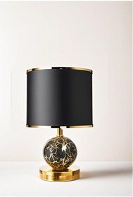 Resim 571 Store F SERİSİ MASA ABAJURU METAL GÖVDE KMAŞ BAŞLIK ŞIK TASARIM 1 SINIF KALİTE 