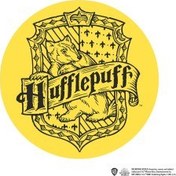Resim Wizarding World Harry Potter Hufflepuff Ahşap Bardak Altlığı 
