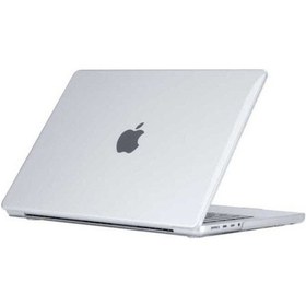 Resim Apple Uyumlu MacBook 14.2' 2021 Zore Msoft Kristal Kapak Renksiz 