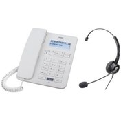 Resim Karel TM145 - Karel Rj9 Kulaklıklı Masaüstü Telefon 