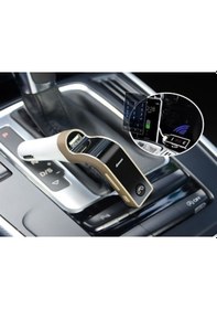 Resim Carg7 Bluetooth Araç Fm Transmitter Usb Girişli 