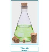 Resim İSOLAB 051.23.020 tıpa - mantar - 64.5 x 75.5 mm çap - 55 mm H (1 