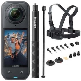 Resim Insta360 X5 360 Derece Kamera Kayak Kiti 2 yıl resmi distribütör garantili 