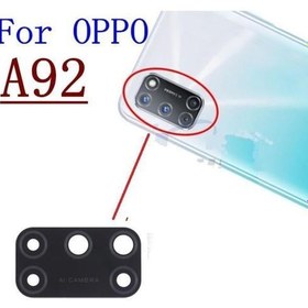 Resim Oppo A92 Arka Kamera Camı Lens Yapışkanlı 