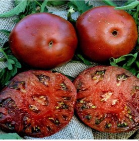 Resim Black Krim Domates Tohumu 15 Tohum 1 Set 