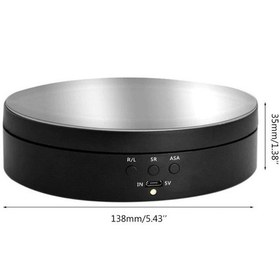 Resim Ve Ürün Çekimi İçin 360 Dönen Aynalı Sunum Standı 4 Kg 