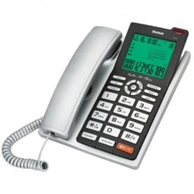 Resim Multitek Silver Ekranlı Arayan Numara Gösteren Handsfree Masa Üstü Telefon 