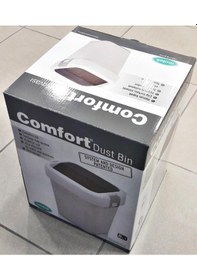 Resim Motek 8 Litre Hassas Kapaklı Çöp Kovası 001 