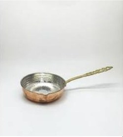 Resim El Yapımı Çekiç Dövme Bakır -Sosluk Küçük Boy 1 Adet 