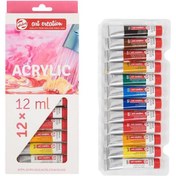 Resim Talens Akrilik Boya Tac 12 Lİ 12 ML 9021712M 