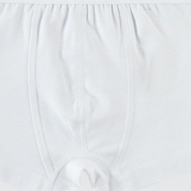 Resim Civil Boys Basic 2-10 Yaş 2'li Boxer Set - Gri - Gri-Beyaz / 6-7 Yaş 