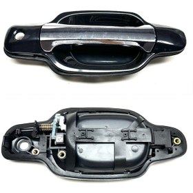 Resim Kapı Açma Kolu D-max 2002-2011 Ön Dış Sol Yarı Krom 