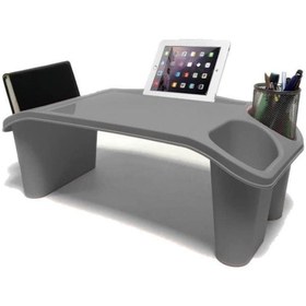 Resim Hype Store Saban Hobi Masası Laptop Sehpası (Gri) 