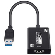 Resim Dofolink Siyah Usb Video Yakalama Kartı, 1080p30hz Canlı Yayın, Oyun Akışı, Ses-video Senkronizasyonu, Taşınabilir Alüminyum 