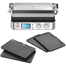 Resim Braun Multigrill 9 Pro CG9043 2000 W Izgara ve Tost Makinesi 