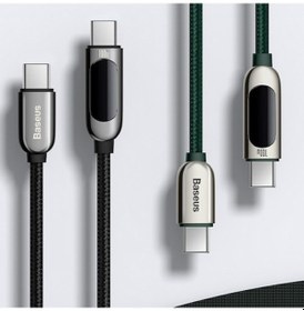 Resim Baseus Dısplay Type-C To Type-C 100W Hızlı Şarj Verı Kablosu 1M (496272435) 