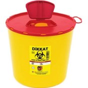 Resim Telkar Tıbbi Atık Kutusu - Tıbbi Atık Kovası 5 Litre 