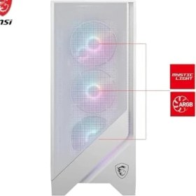 Resim Daisy Home Msı Mag Forge 320R Airflow Mid-Tower Bilgisayar Kasası - Atx Kapasitesi, Rtx 40 Gpu Desteği, Argb Fan, Manyetik Toz Filtresi, Sertleştirilmiş Cam, 1-6 Argb Hub, USB 3.2 Generation 1 Tip A 
