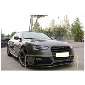 Resim Audi A5 B8 Ön Lip Plastik Parlak Siyah 2012-2015 