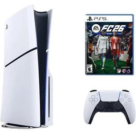 Resim Playstation 5 Slim Standart 1 TB+ PS5 FC26 CD (İthalatçı Garantili) 