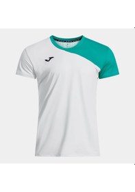 Resim Joma 104490.200 Deuce Erkek Spor Beyaz Yeşil Tişört Beyaz - Yeşil 