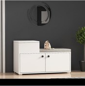 Resim zerkaconcept Cool Minderli Ayakkabılık Beyaz 