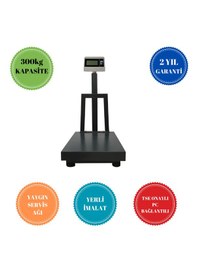 Resim T7-lcd-50x60-300kg Elektronik Tartım Baskülü 
