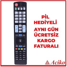 Resim Kumanda 3D Tuşlu Tüm Modellere Uyumlu Lg Uyumlu Uzaktan Kumanda 