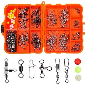 Resim Dolıty 141 Parça Balıkçılık Fırdöndü Seti Turuncu-kasa 