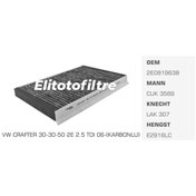 Resim Wolkswagen Crafter Karbonlu Polen Filtresi 