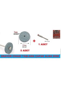 Resim Gravür V.B Metal Bileme 6 Parça -Taşlama-Çapak Alma Elmas Disk 