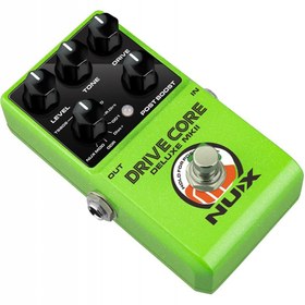 Resim NUX DRIVECDMKII Drive Core Deluxe MKII (Profesyonel - Gitar Efekt Pedalı) | Clean Boost ve Overdrive Bir Arada, 3-Yollu Karışım (Blend) Switch, Sinyal Netliği Koruma | Ölçüler: 121 x 77 x 48 mm 