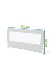 Resim Wellgro 180 65 Cm Beyaz Yatak Bariyeri, Yatak Korkuluğu 