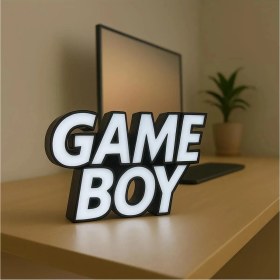 Resim Game Boy Rgb Renkli Masa Duvar Lambası 