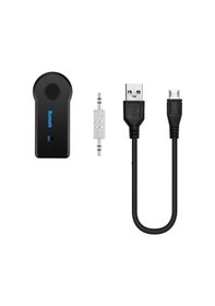 Resim Bluetooth Araç Kiti Aux Çıkışlı Telefon Müzik Alıcı Tüm Semeglbl - 98 Cihazlara Uyumlu 
