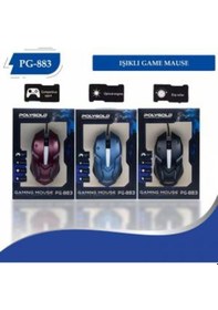 Resim Egenteknoloji Poly Gold Pg-883 Usb Isıklı Game Mouse 