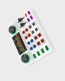 Resim Çok Efektli Canlı Yayın Ses Mikseri Usb Ve Kablosuz Uyumlu 