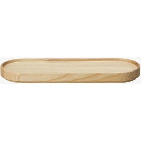 Resim Oval Ahşap Tepsi/kapak 255mm 