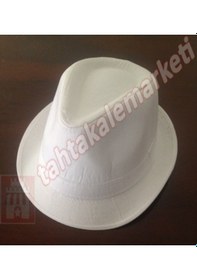 Resim Michael Jackson Model Fötr Şapka Parti Şapkası (282770017) 