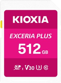 Resim Kioxia Lnpl1M512Gg4 512Mb Normalsd Excerıa Plus C10 U3 V30 Uhs1 R 